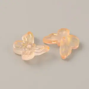 Handmade Golde Sand Lampwork Beads