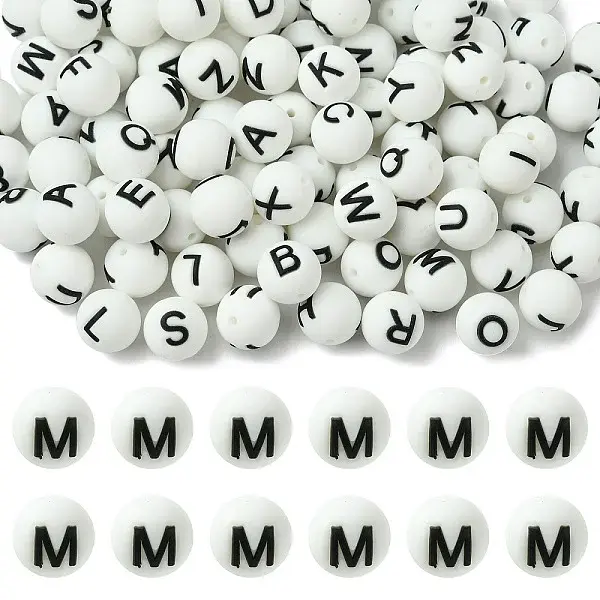 20Pcs Silicone Beads