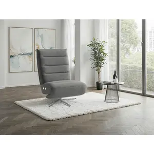 Sit & More RELAXAČNÍ KŘESLO, textil, šedá