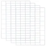 4 Bags Spray Printed Iron Mesh Wall Mounted Hanging Display Stands