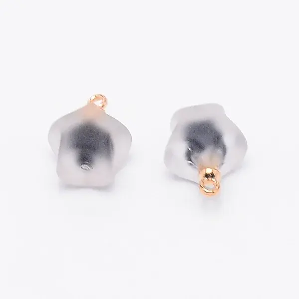 Resin Frosted Pendants