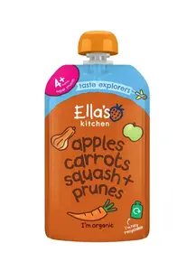 Ellas Kitchen BIO Dýně, mrkev, jablko a švestka kapsička 120 g