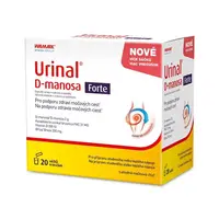 Urinal D-manosa Forte, močové cesty 20 sáčků EXP: 04/26