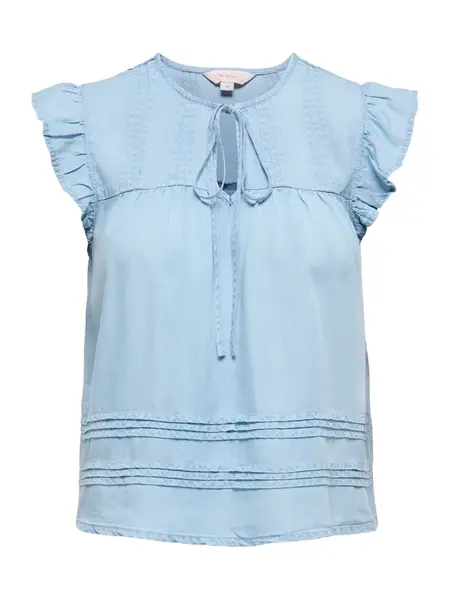 ONLY Blúzka 'ONLCHARIS'  modrá denim