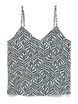 VERO MODA Top 'VMJosie'  námornícka modrá / biela