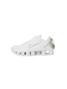 Nike Sportswear Tenisky 'Shox'  strieborná / biela
