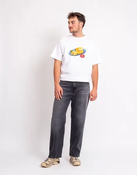 Carhartt WIP Landon Pant Black marble used wash 31