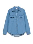 VERO MODA Tričko 'VMBUMPY'  modrá denim