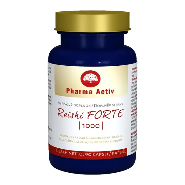 PHARMA ACTIV Reishi Forte 90 kapsúl