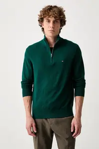 Tommy Hilfiger svetr pánský s příměsí kašmíru
