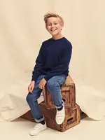 Granátová dětská mikina Raglan Sweat Fruit of the Loom