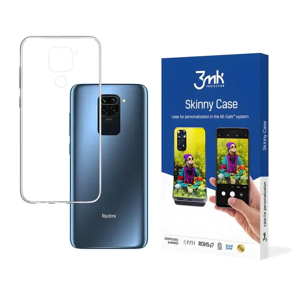 Transparentné puzdro pre Xiaomi Redmi Note 9 4G - H20073