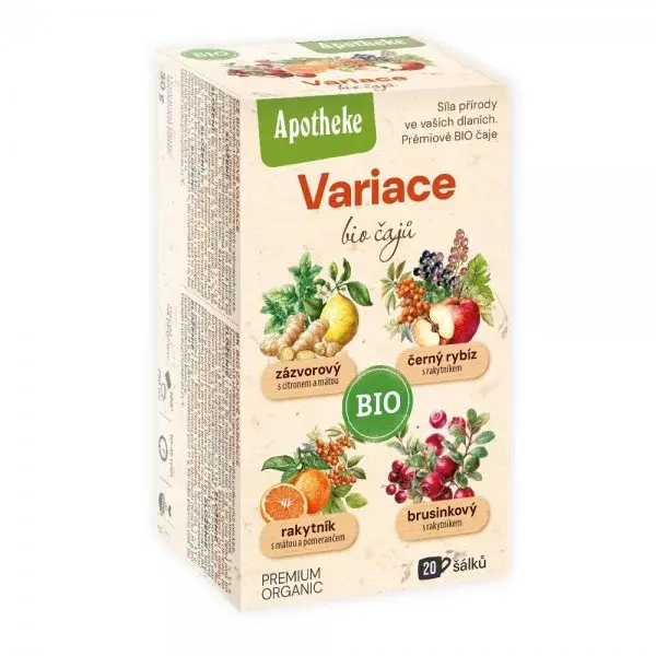 APOTHEKE Čajové variácie 20ns