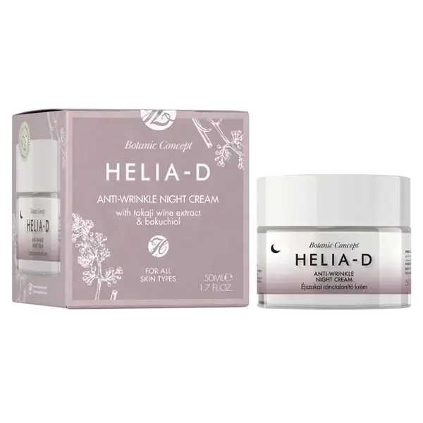 Helia_D Botanic Concept Nočný Krém Proti Vráskam 50ml