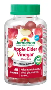 Jamieson Apple Cider Vinegar+Chromium Gummies 60ks