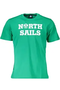 Zelené tričko NORTH SAILS s krátkym rukávom