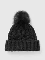 GAP Knitted hat with pompom - Women's