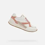 White Women's Geox Bulmya Sneakers - Women's