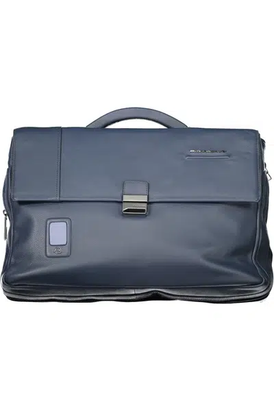 PIQUADRO MEN'S BRIEFCASE BLUE