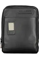 PIQUADRO MEN'S SHOULDER BAG BLACK