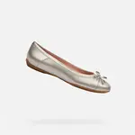 Gold women's ballet flats Geox Charlene - Women's