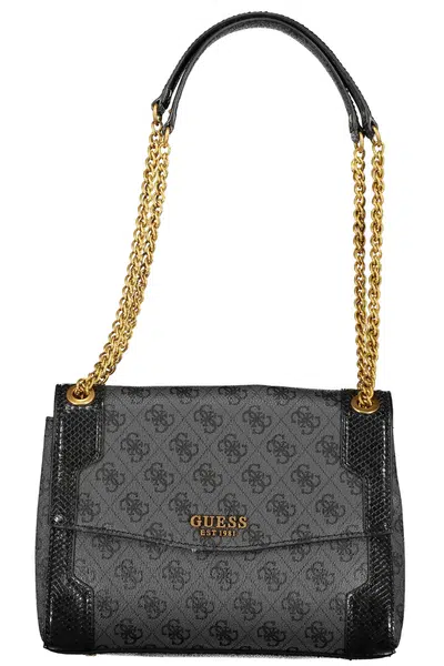 GUESS JEANS BLACK WOMEN'S BAG