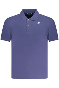 Pánske modré polo tričko K-WAY