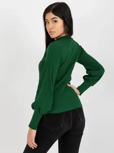 Blouse-RV-BZ-5223.15-dark green