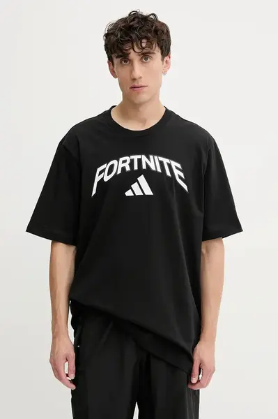 Bavlněné tričko adidas Fortnite