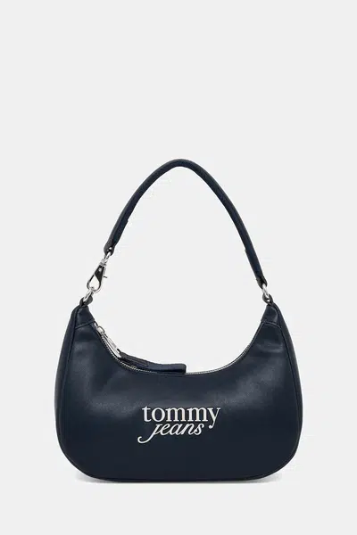 Kabelka Tommy Jeans tmavomodrá barva, AW0AW17895