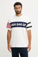 Bavlněné tričko Tommy Hilfiger x SAIL GP