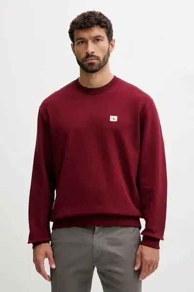 Mikina Calvin Klein Jeans pánská, černá barva, hladká, LV04RC273G