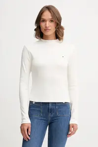 Bavlněné tričko s dlouhým rukávem Tommy Hilfiger