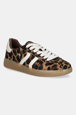 Kožené tenisky Aldo CHICSNEAKER dámské, hnědá barva, 14030364