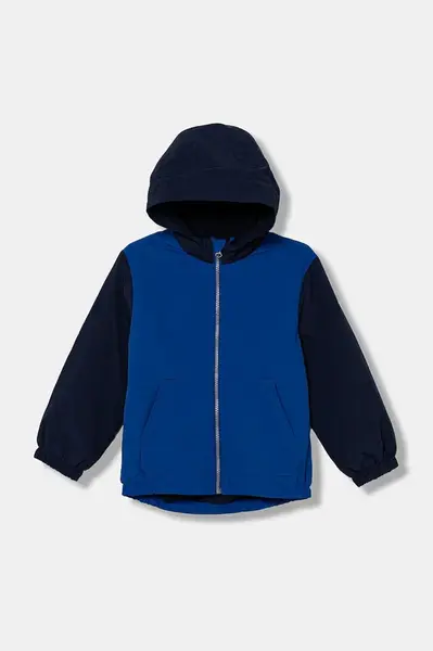 Dětská bunda United Colors of Benetton modrá barva, 2IGGGN03X