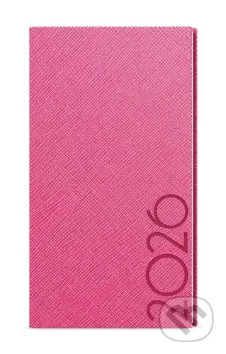 Týdenní diář 2026 Jakub Tora kapesní růžová