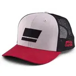 Abu garcia šiltovka flat brim cap heather grey
