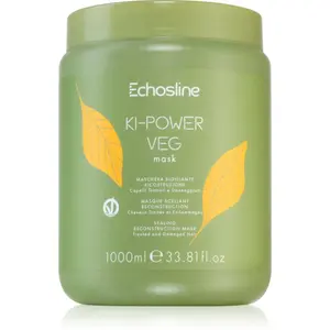 Echosline Ki-Power Veg Mask regeneračná maska pre poškodené vlasy 1000 ml