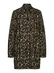 VERO MODA Prechodná bunda 'VMKATRINE'  čokoládová / kapučíno / čierna