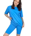 Pri Set of cotton t-shirt oversize shirt short leggings SPIREL