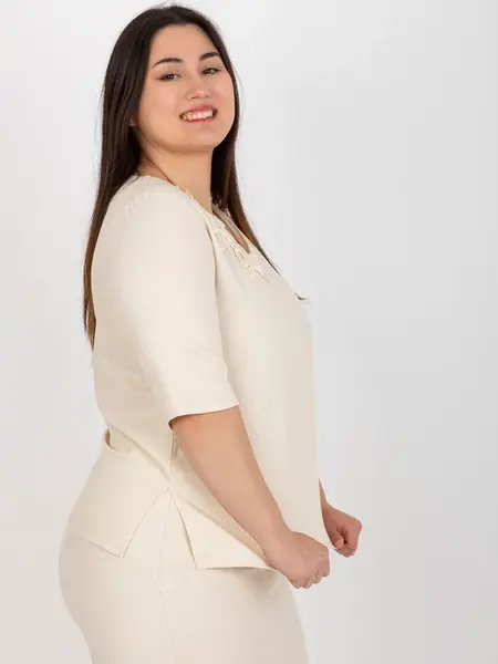 Blouse-LK-BZ-506692.32-beige