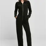 Dámský oblek Velvet Rib Boiler Suit černý
