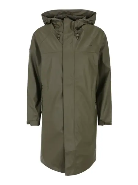Kapten & Son Prechodný kabát 'Everyday Rain Jacket Long'  olivová