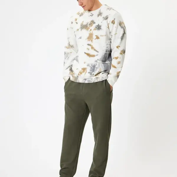 Koton Basic Sweatpants with Waist Tie and Pocket Detail, Cotton