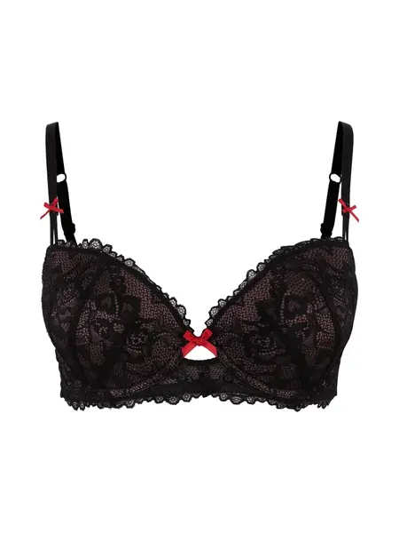 LASCANA Podprsenka  čierna