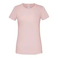 Icon Women's Powder T-shirt in combed cotton Fruit of the Loom