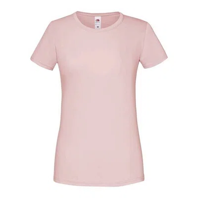 Icon Women's Powder T-shirt in combed cotton Fruit of the Loom