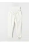 LC Waikiki Plain Paneled Tummy Maternity Joggers Sweatpants
