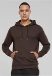 Basic Sweat Hoody hnědá