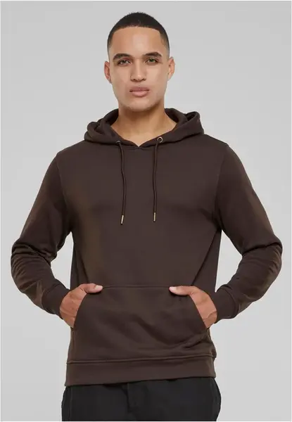 Basic Sweat Hoody hnědá